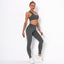 High Waist Tight Print Yoga Suit
