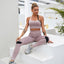 Sexy Yoga Nude High Waist Suit