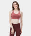 Bloom Neck Seamless Crisscross High Support Sports Bra