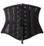 Steel Boned Waist Training Cincher Breathable Mesh Corset Short Torso Shapewear