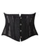 Steel Boned Waist Training Cincher Breathable Mesh Corset Short Torso Shapewear