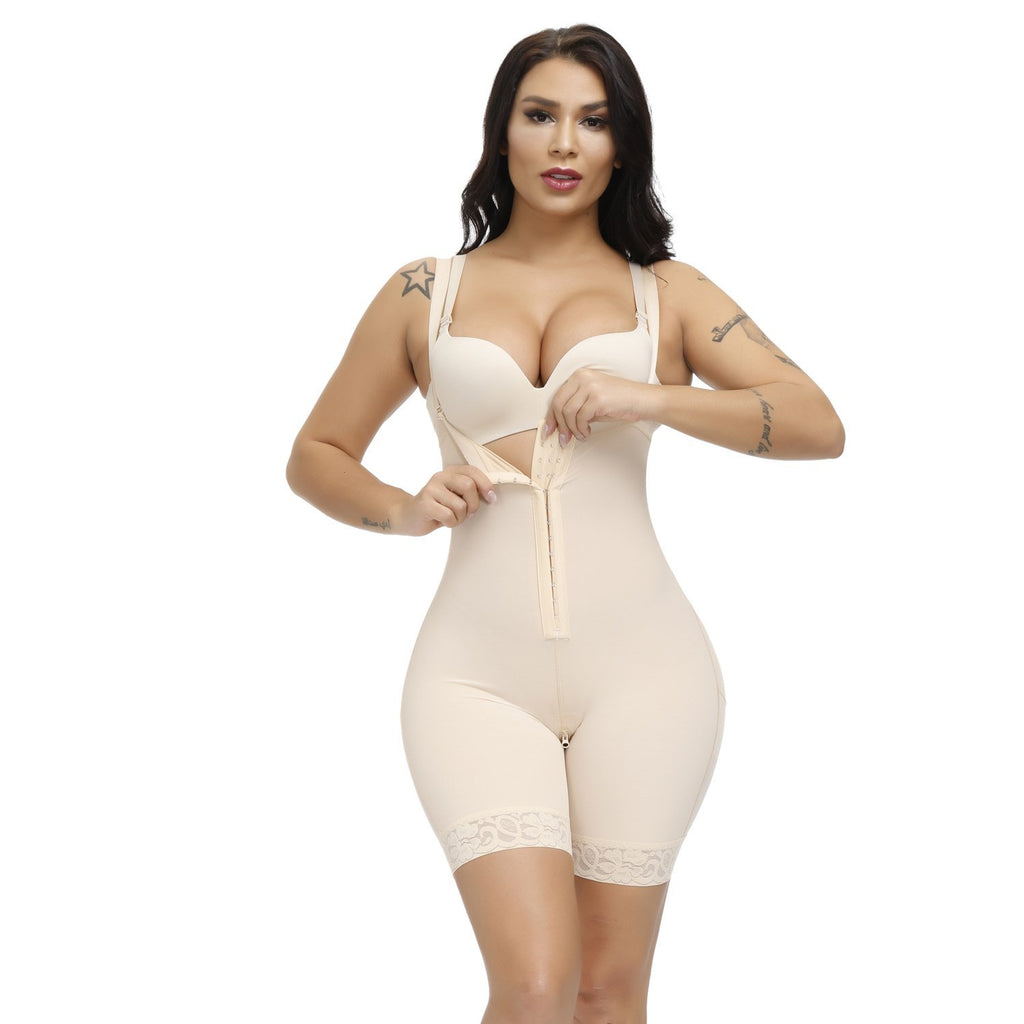 High waist abdomen control body shaper