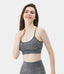 FLOW Neck Seamless Tank Low Support Sports Bra