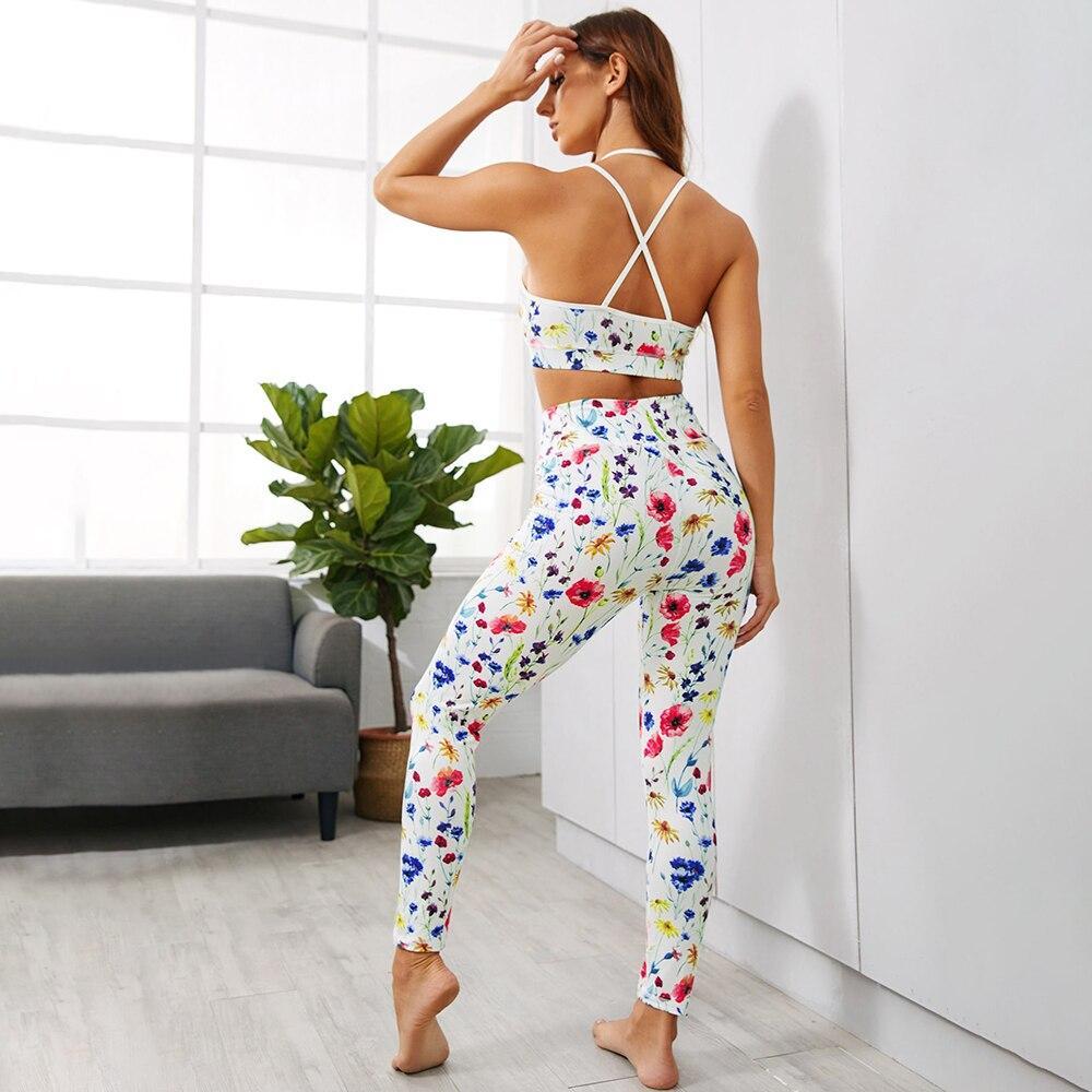 PCS Yoga Set Sports suits