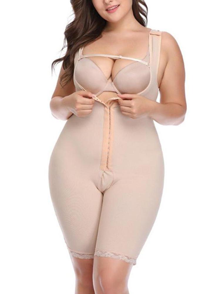 Women Plus Size One piece Bodysuit