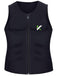 Neoprene Zipper Sauna Vest Men