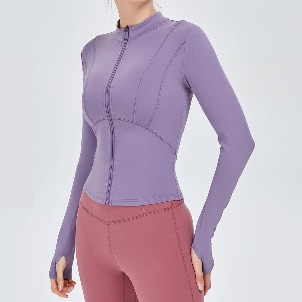 Nude Tight Yoga Jacket