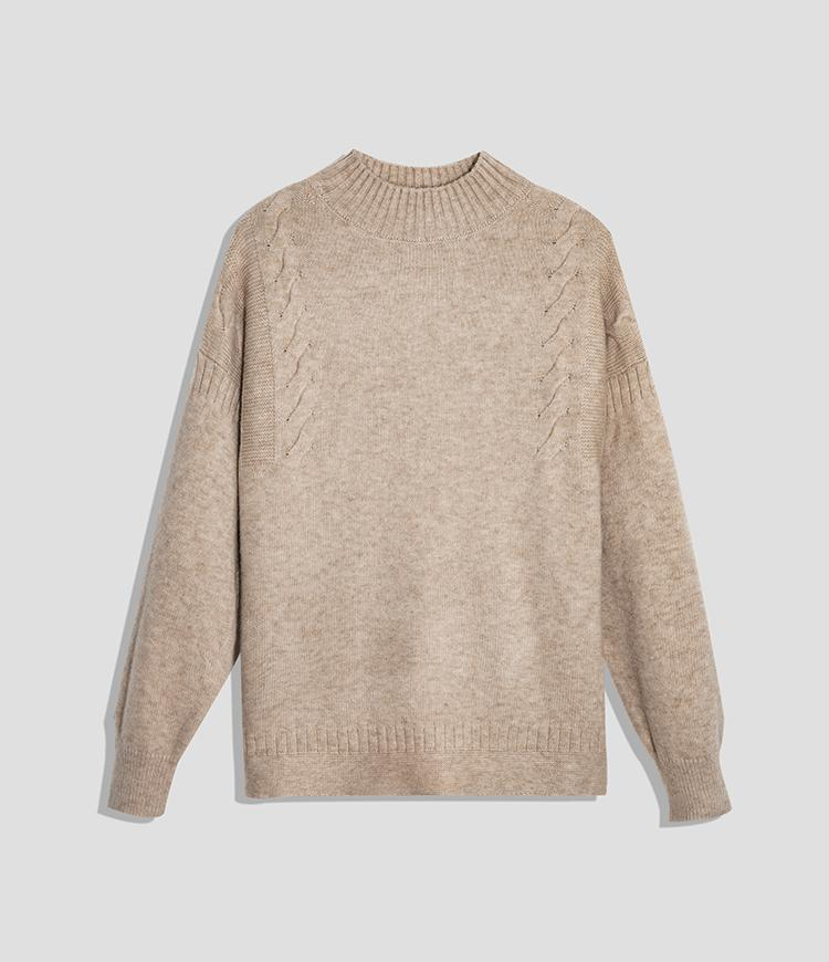 Mock Neckline Sweater
