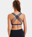Bloom Neck Crisscross Strappy Low Support Sports Bra