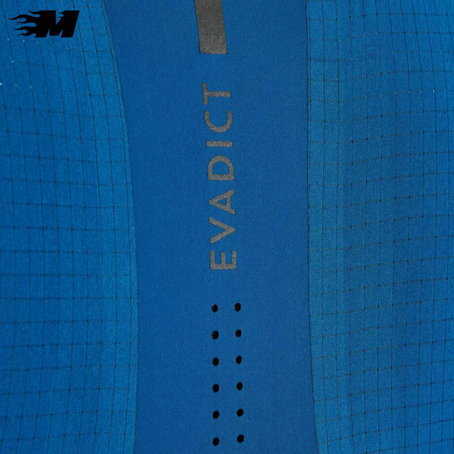 Running Hydration Vest Flask Holder Blue Black