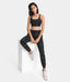 High Waisted Camo Drawstring Side Pocket Joggers