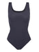 Basic - Scoop Tank Bodysuit With BUILT-IN Shapewear