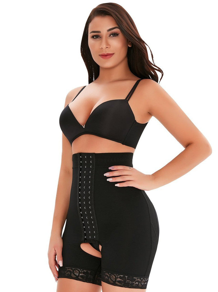 High waist Three row Abdomen Hip Pants
