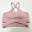 Sexy Seamless Steel Ring Fitness Yoga Bra