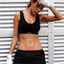 Breathable Rimless Cross Back Sports Bra