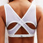 Breathable Rimless Cross Back Sports Bra