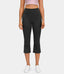 Bloom High Waisted Flared Split Hem Mid Calf Pants