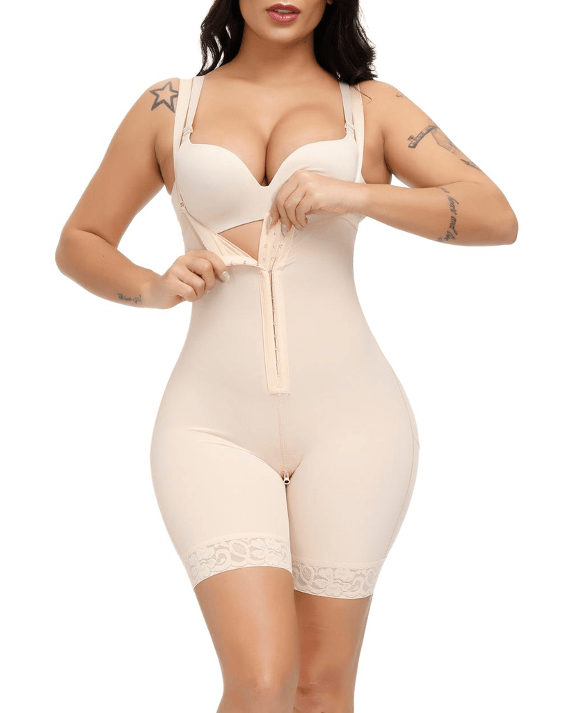 High waist abdomen control body shaper