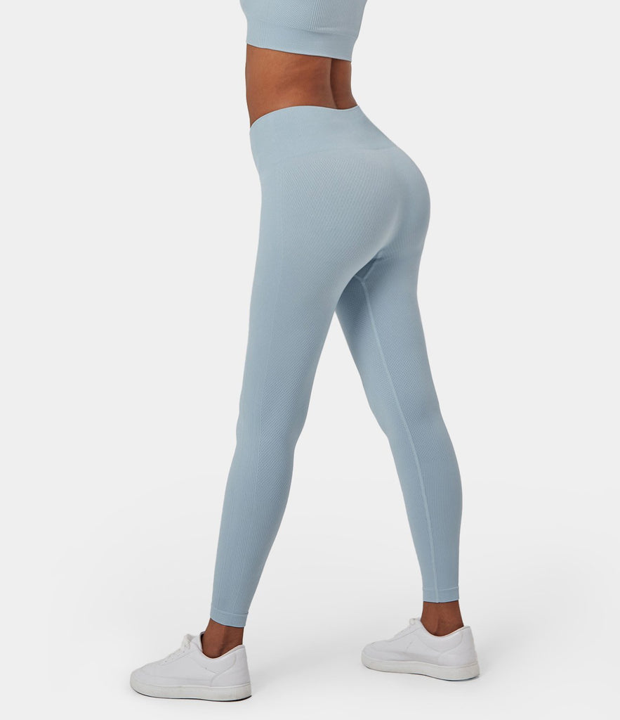 FLOW High Waisted Seamless Full Length Leggings