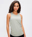 Not Basic High Neck Sleeveless Flutter Top