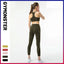 Shockproof Gathered High Waist Training Yoga Suit