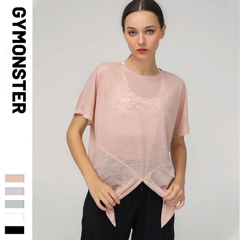 Loose Quick drying Yoga Fitness Blouse