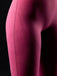 Surface Path Laser Cut Legging Rose Wine