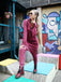 Solid Hooded Zipper Yoga Jumpsuits