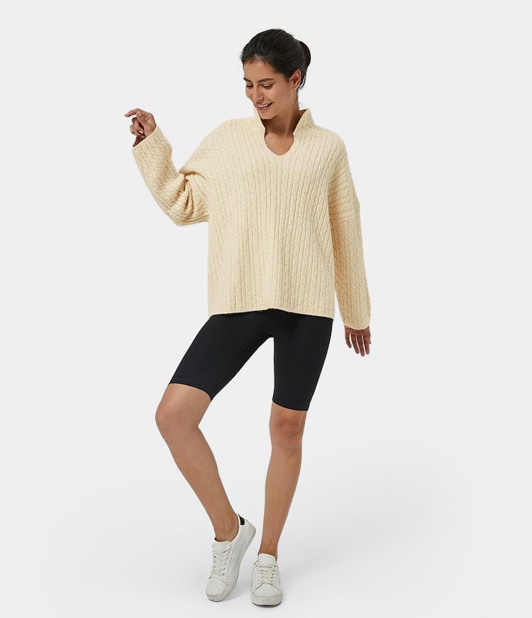 Cable Knitted Sweater