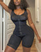 Full Body Shaperwear Adjustable Hook Eye Open Crotch