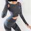 Hollow Camouflage Sports Slimming Suit