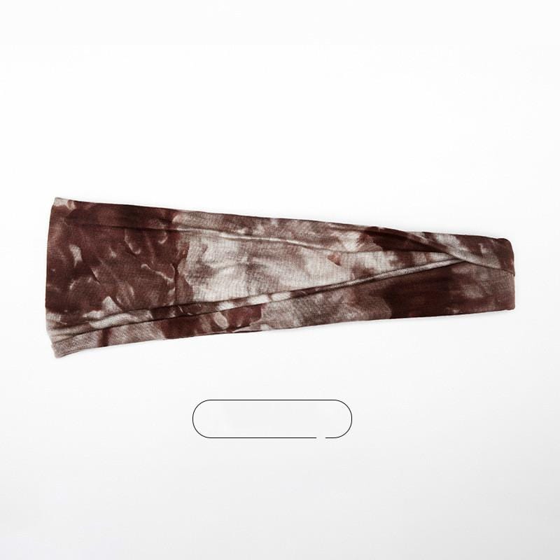 Broad brimmed headband outdoor leisure fitness