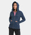 Bloom Hooded Zip Front Sports Jacket