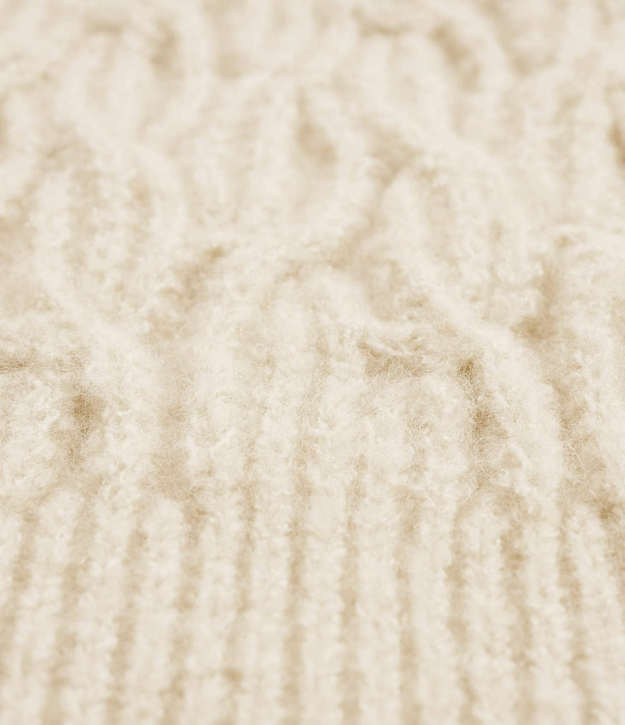 Cable Knitted Scarf