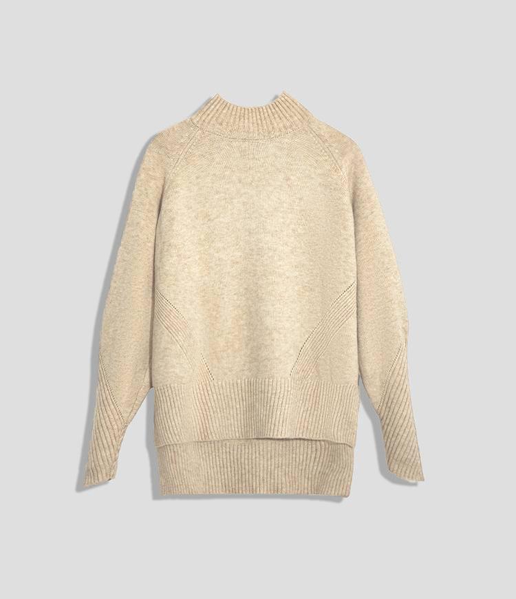 Mock Neckline Sweater