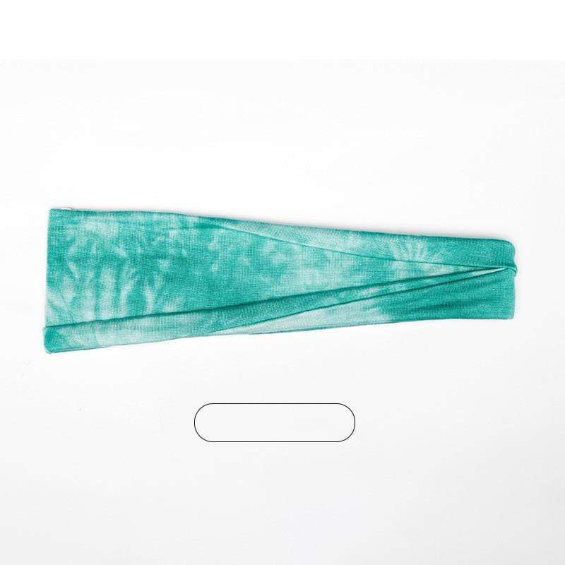 Broad brimmed headband outdoor leisure fitness