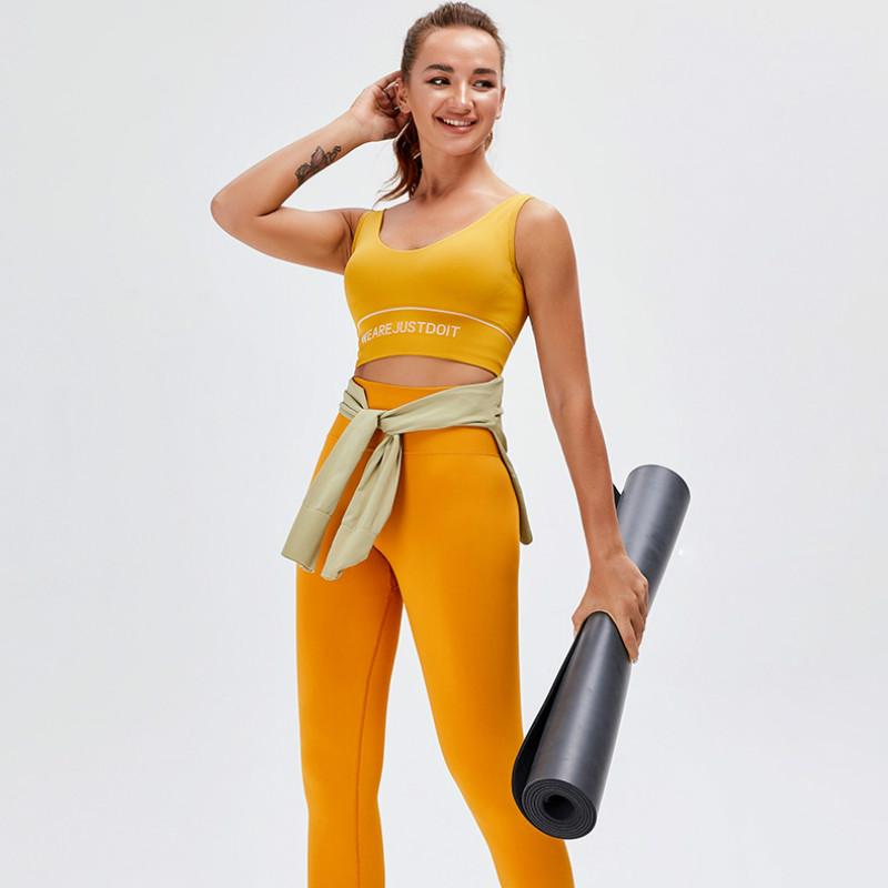 Peach Bodybuilding High Waist Sports Legging