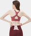 Bloom Neck Seamless Crisscross High Support Sports Bra