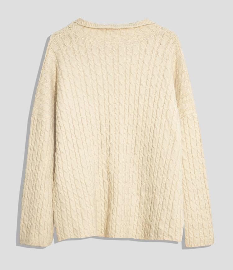 Cable Knitted Sweater