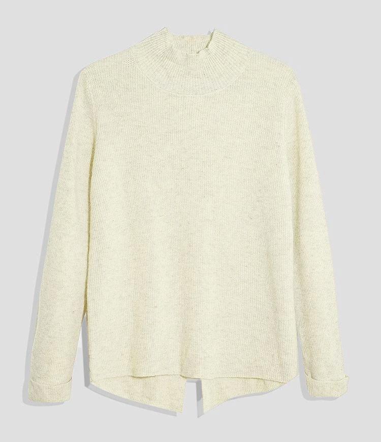 Mock Neckline Sweater