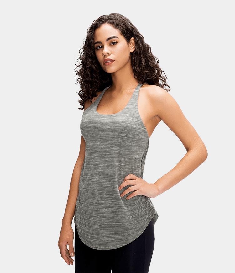 Bloom Open Back Crisscross Tank Top