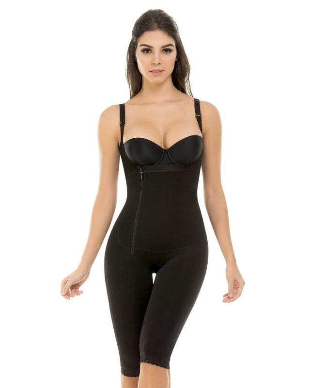 Abdominal Control Corset Open Bust Bodysuit