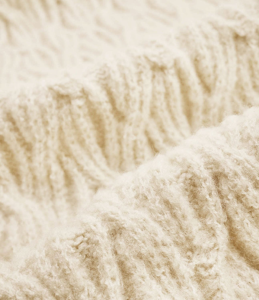 Cable Knitted Scarf