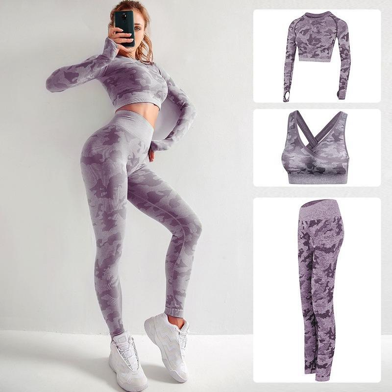 Explosive Seamless Camouflage Suit