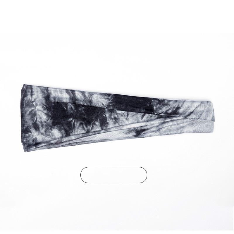 Broad brimmed headband outdoor leisure fitness