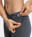 Super High Waisted Camo Waistband Pocket Leggings