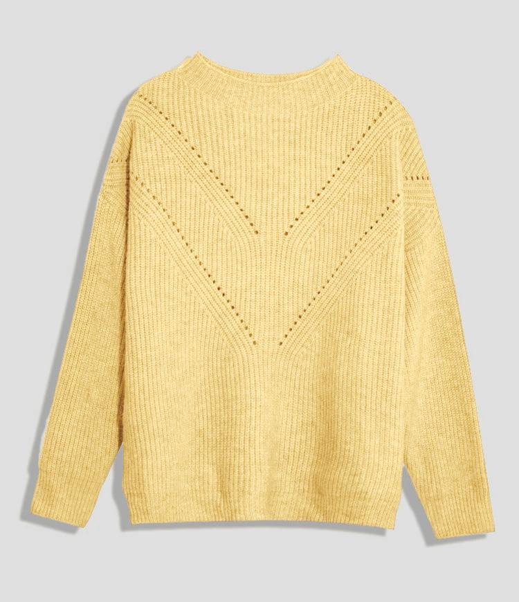 Solid Color Sweater