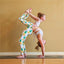 Pineapple Parent-child Yoga Pants Sport Casual Print