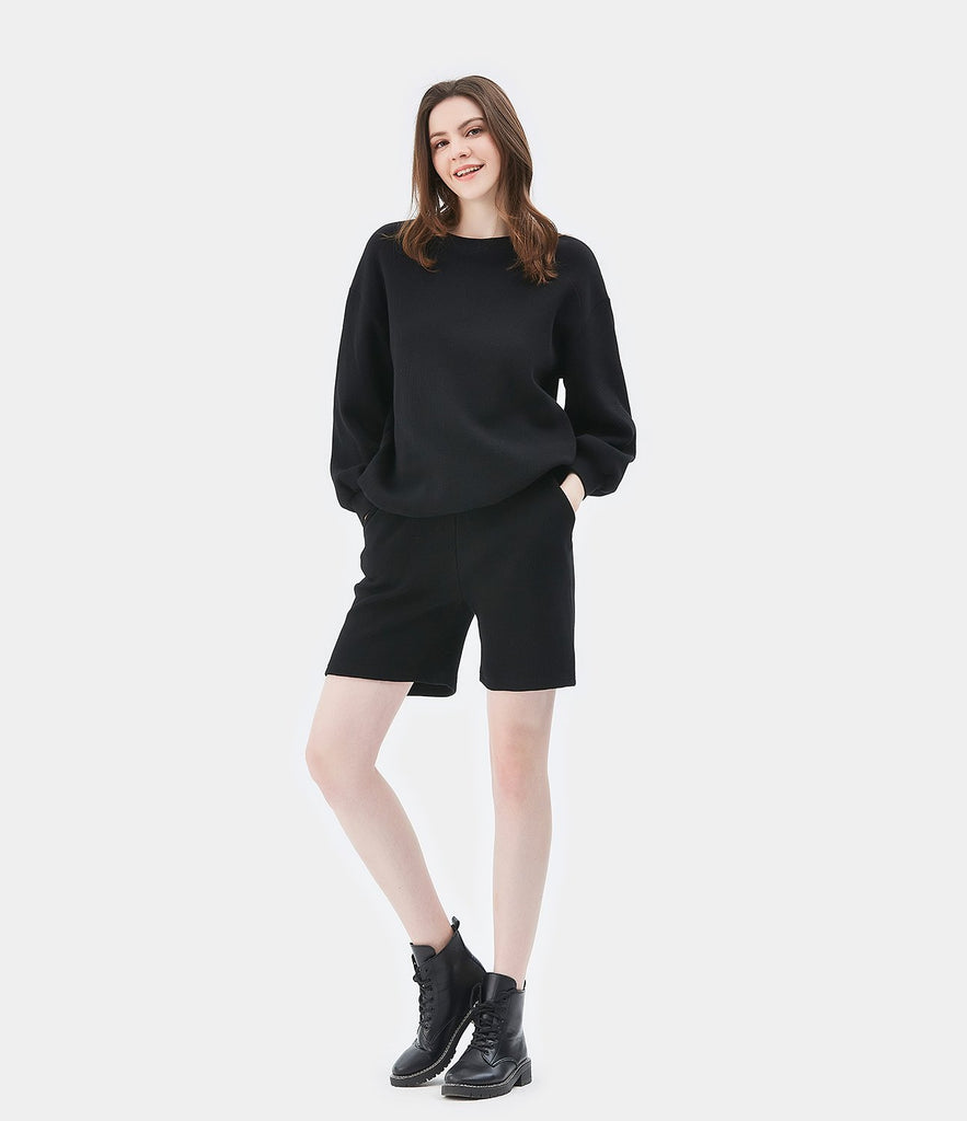 Sweatshirt Shorts Loungewear Set