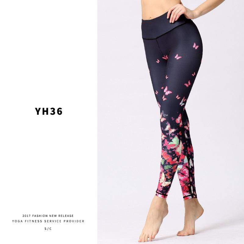 Printed High Waist Dance Legging